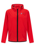 Comme Des Garçons Play Waterproof Hooded Jacket — Red