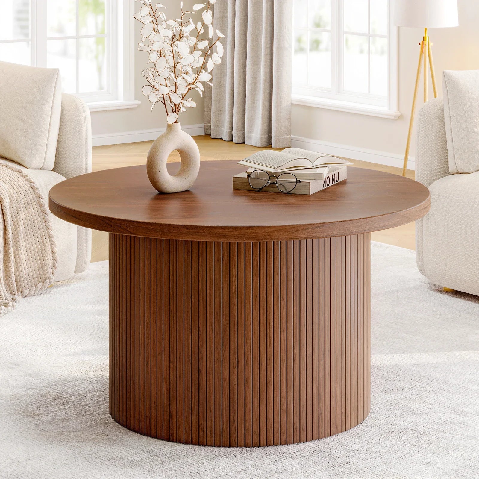ArtZ® Walnut Whirl Table