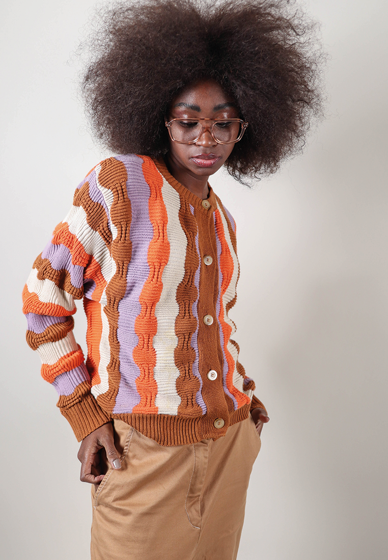 JERSEY ACARAMELADO LILA & CAMEL