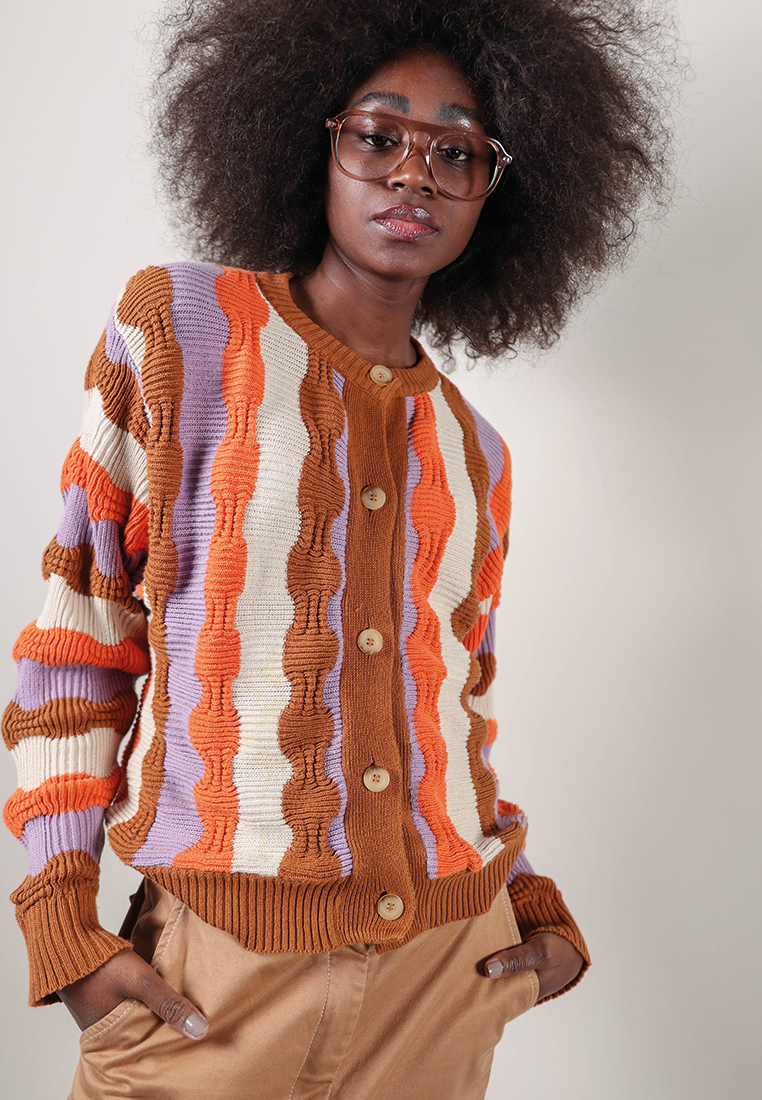 JERSEY ACARAMELADO LILA & CAMEL