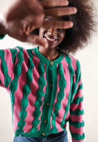 JERSEY ACARAMELADO | VERDE & FUCSIA