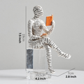 ArtZ® Humanoid Sculptures - Leisure (with cat on lap)