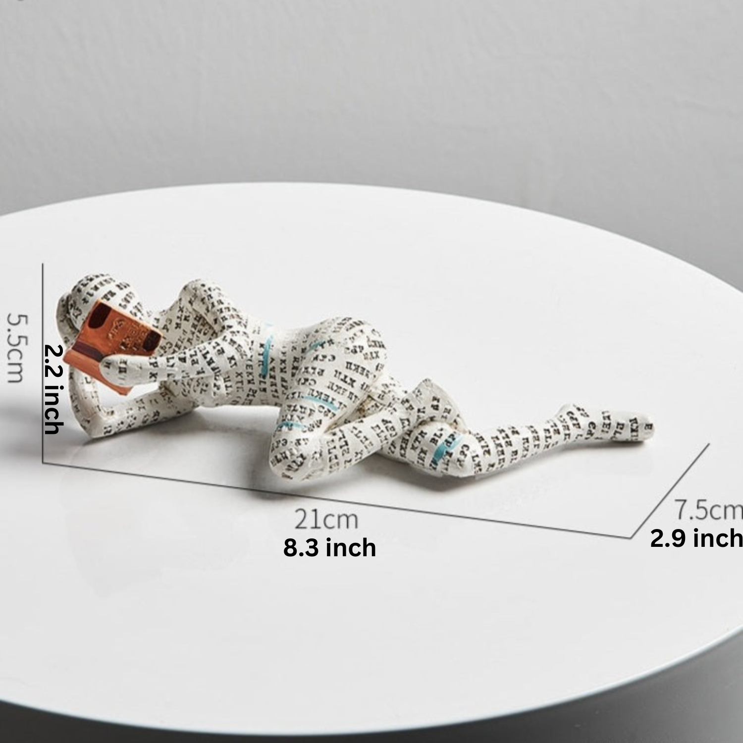 ArtZ® Humanoid Sculptures - Relaxing