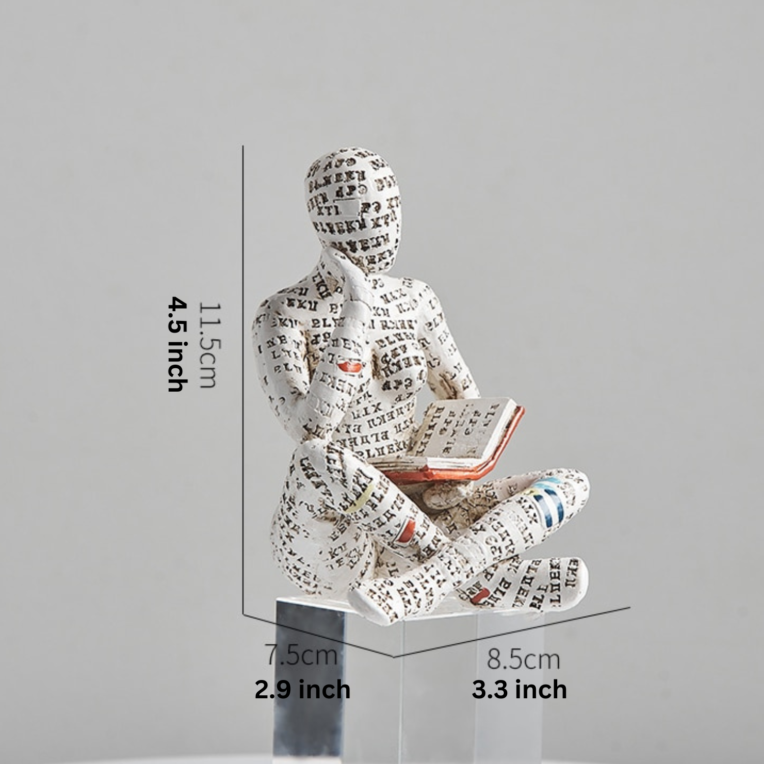 ArtZ® Humanoid Sculptures - Thinking