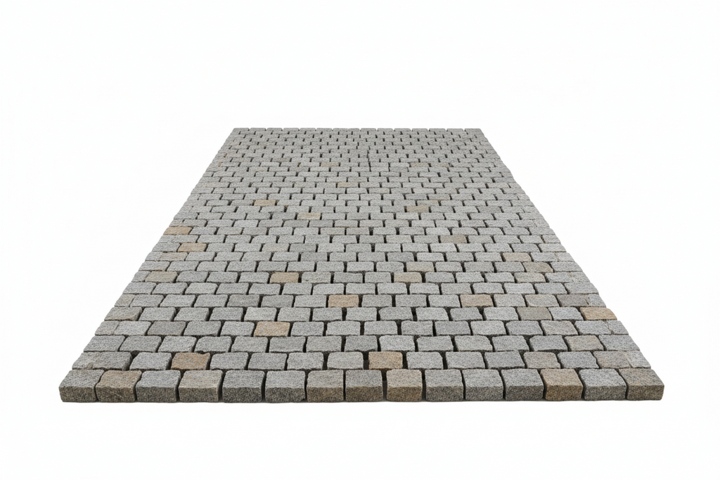 Adoquines Granito gris rústico