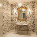 Goldfinch Blossom Floral Wallpaper