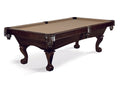 Brunswick Allenton 8' Espresso - Ball & Claw Leg
