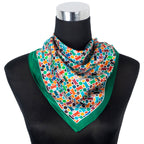 Multicolor Silk Square Scarf Amal