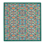 Multicolor Silk Square Scarf Amal