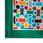 Multicolor Silk Square Scarf Amal