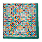 Multicolor Silk Square Scarf Amal