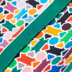 Multicolor Silk Square Scarf Amal