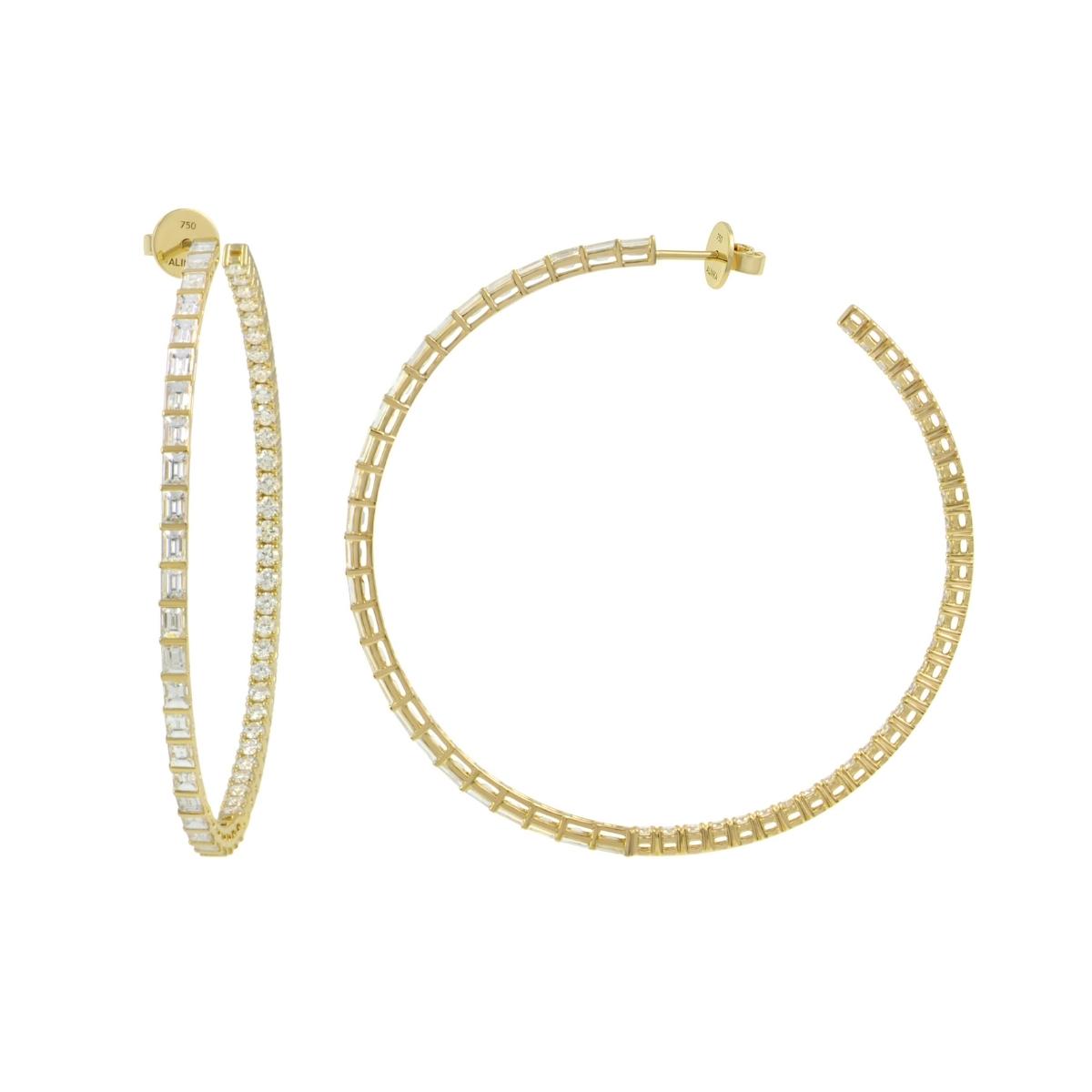 AMALFI Diamond Hoop Earrings Pair By ALINKA Fine Jewellery