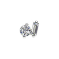 ANA Baguette and Brilliant Cut Diamond Stud Earring Single By ALINKA Fine Jewellery