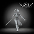 Ancient mystical female lion warrior, Black Remnant