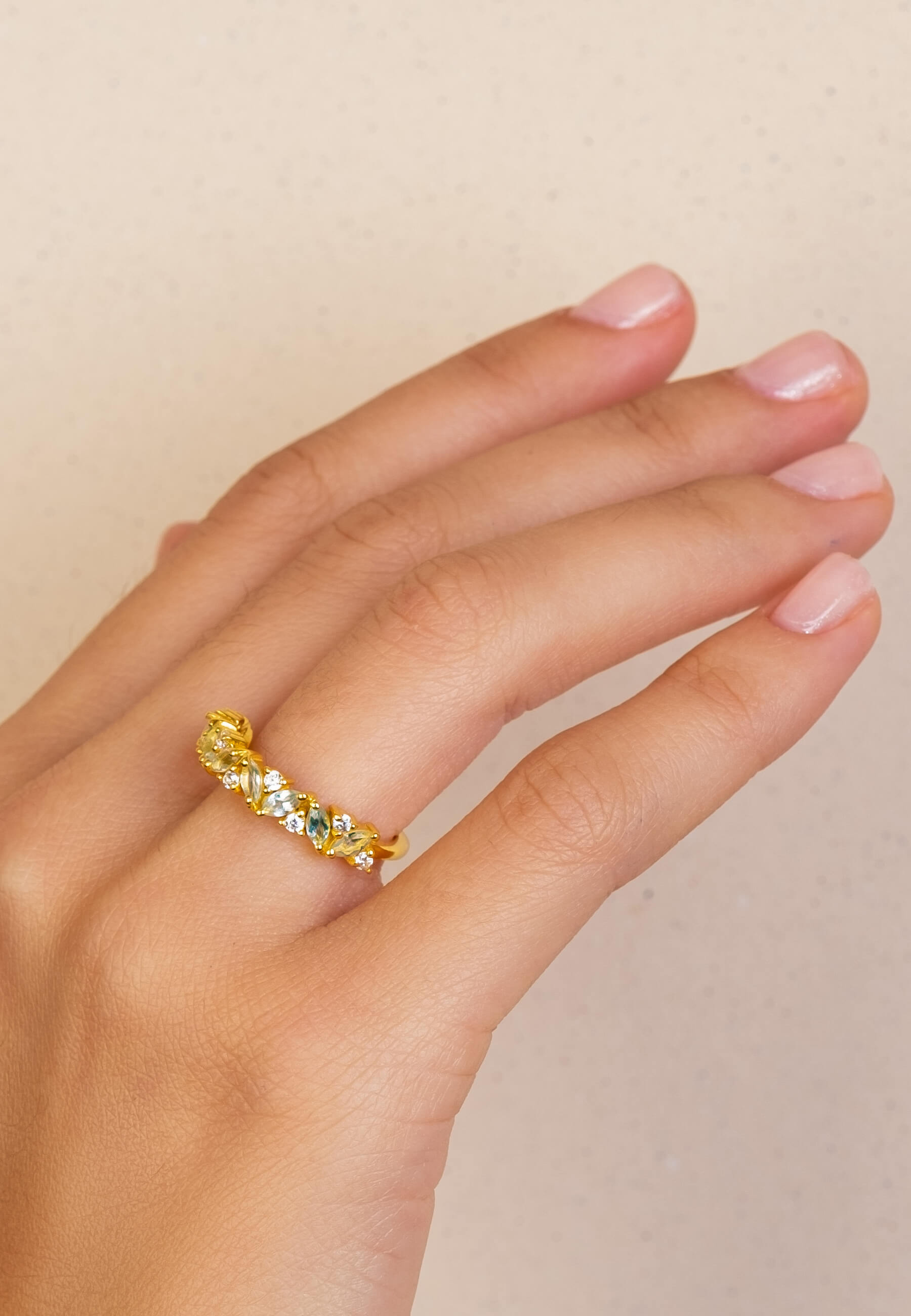 Anillo Aguamarina Marzo