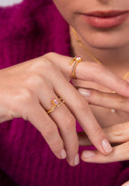 Anillo Alisa Rosa