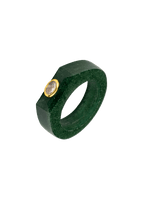 Anillo Aventurina Verde Mora