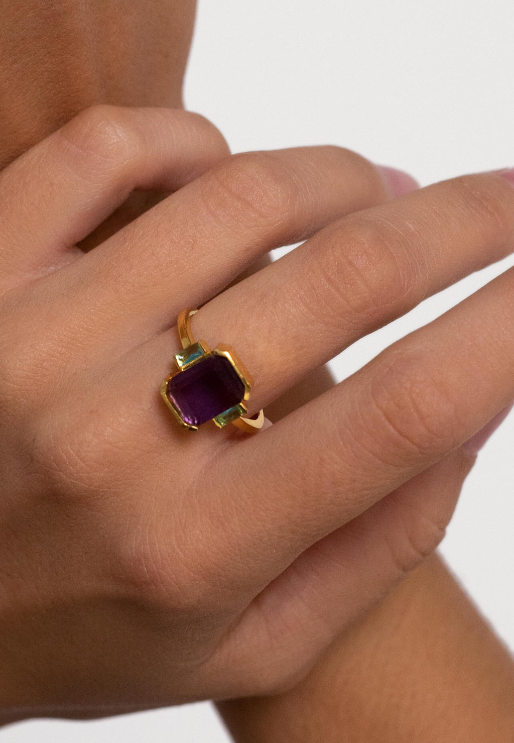 Anillo Mystere Morado