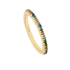 Anillo Diya Aguamarina