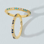 Anillo Diya Azul