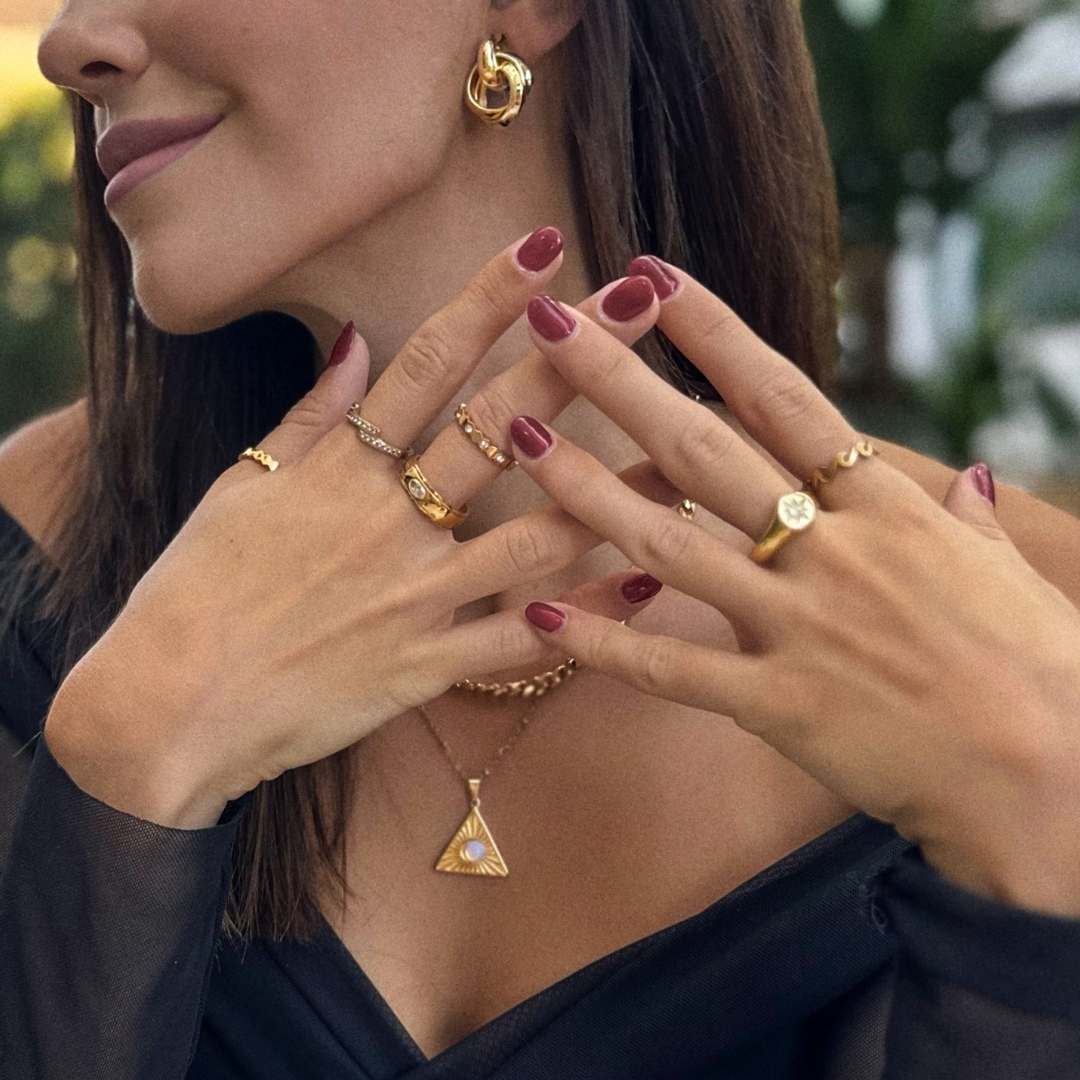 Anillo Lidia (Set De 2 Anillos)