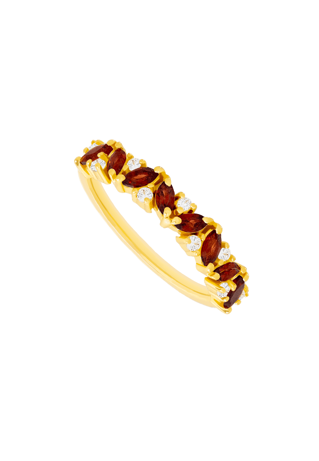 Anillo Granate Enero