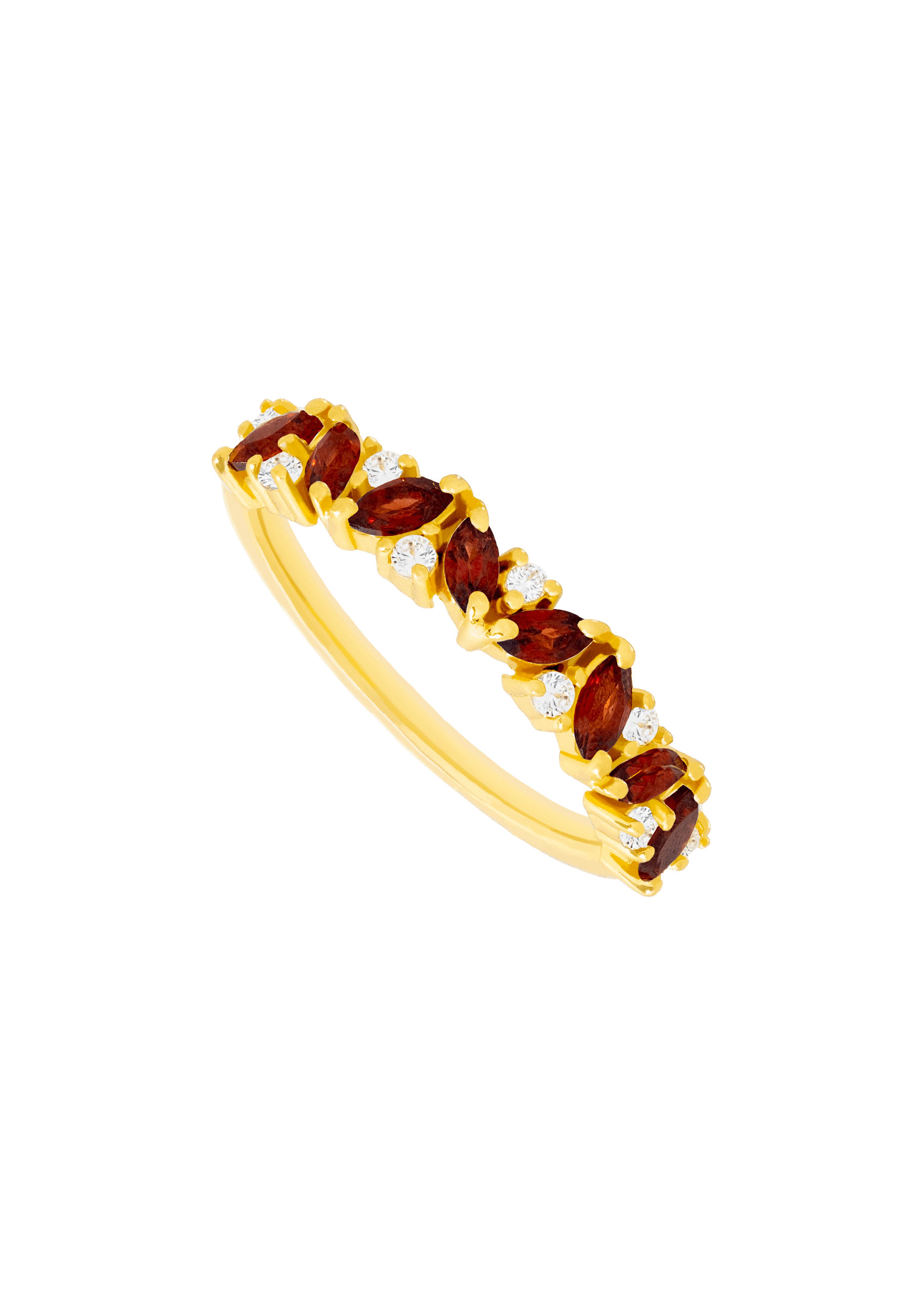 Anillo Granate Enero