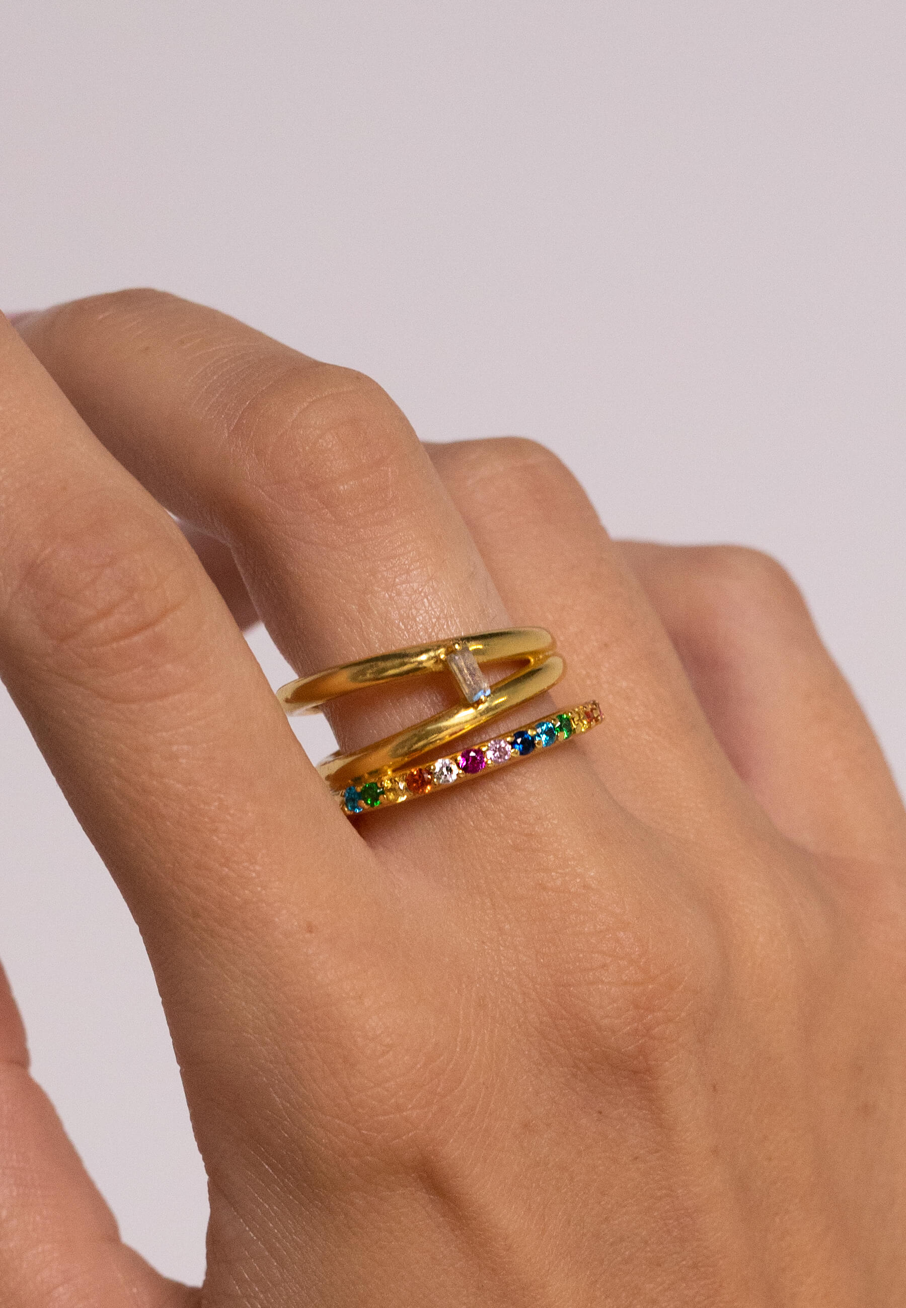 Anillo Idol Multicolor