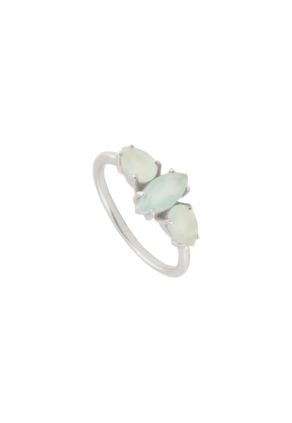 Anillo Plata Kasia Aguamarina