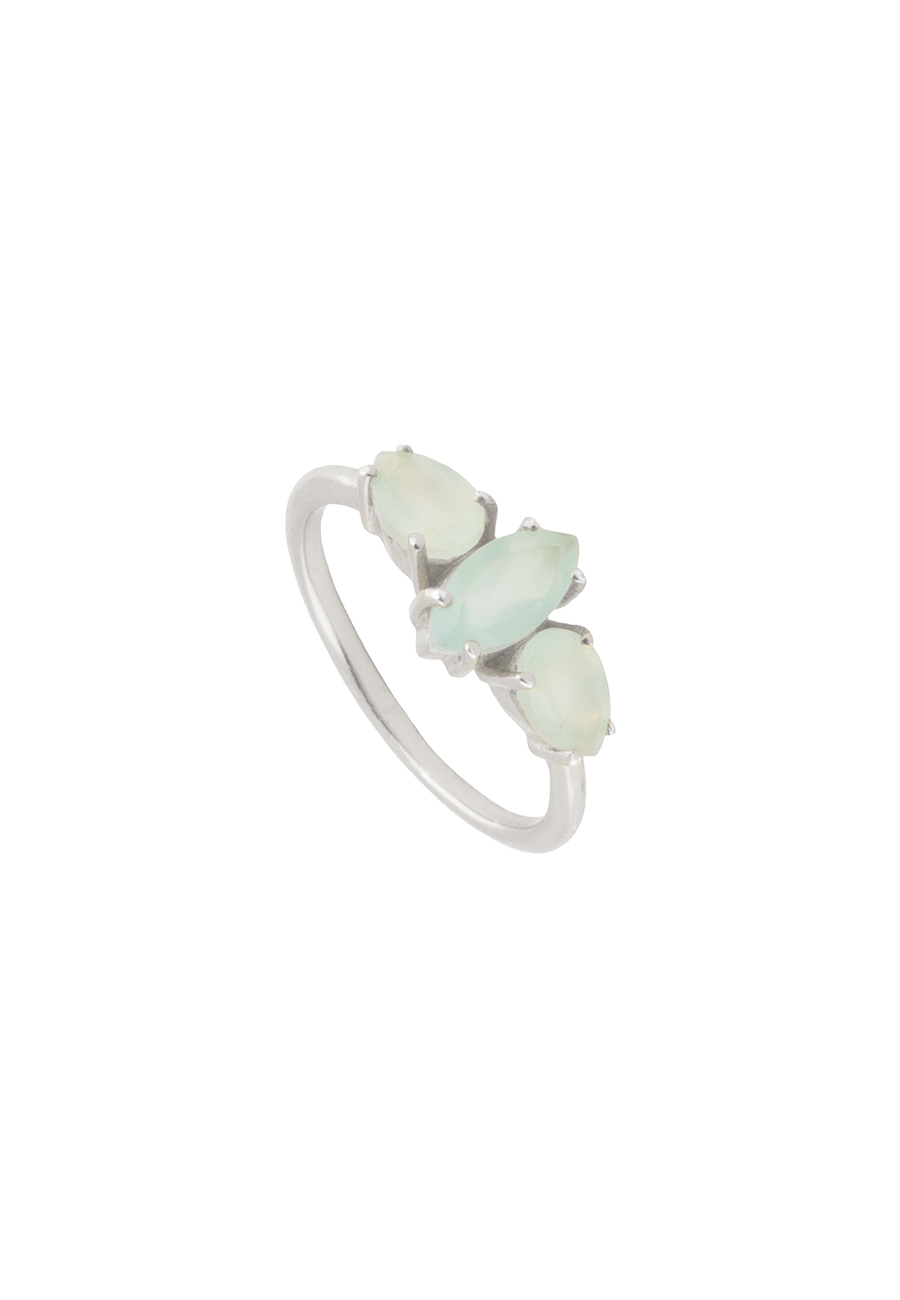 Anillo Plata Kasia Aguamarina