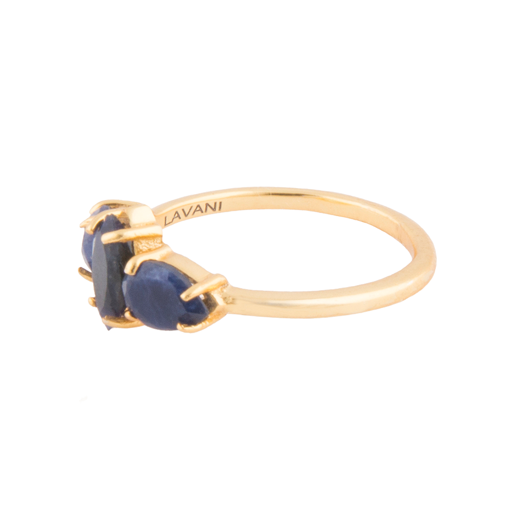 Anillo Kasia Lapislazuli