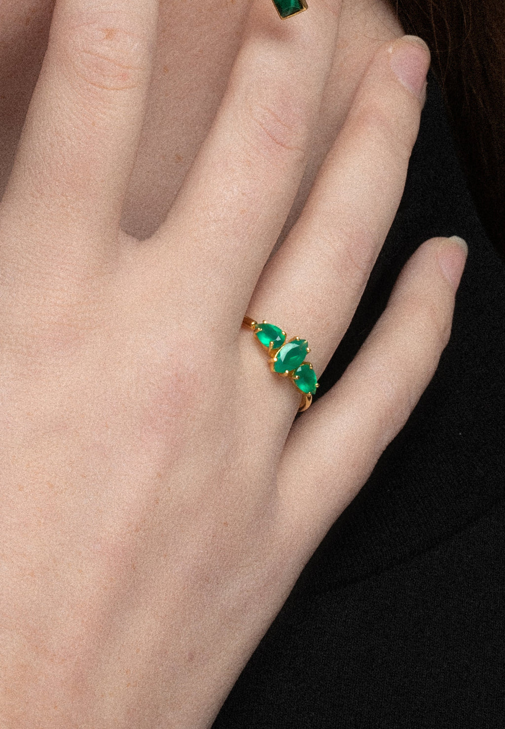 Anillo Kasia Verde