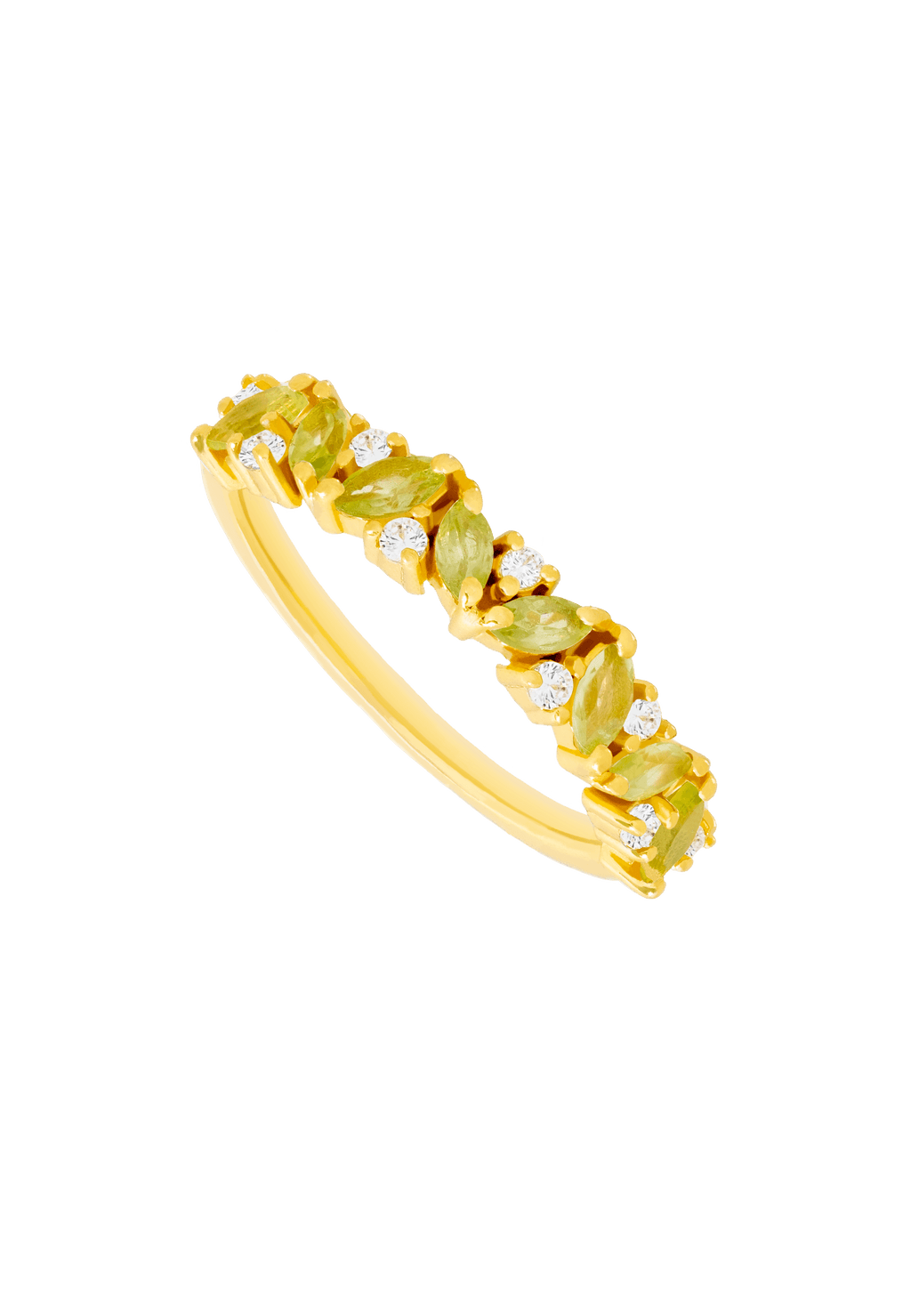 Anillo Peridote Agosto