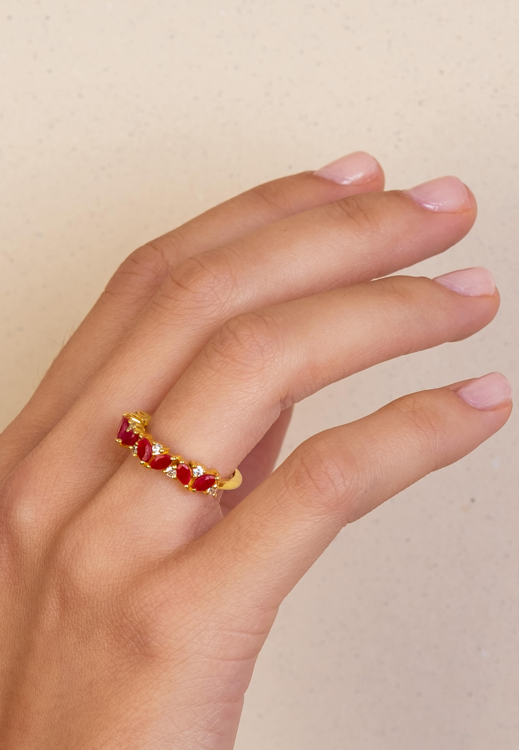 Anillo Rubí Julio