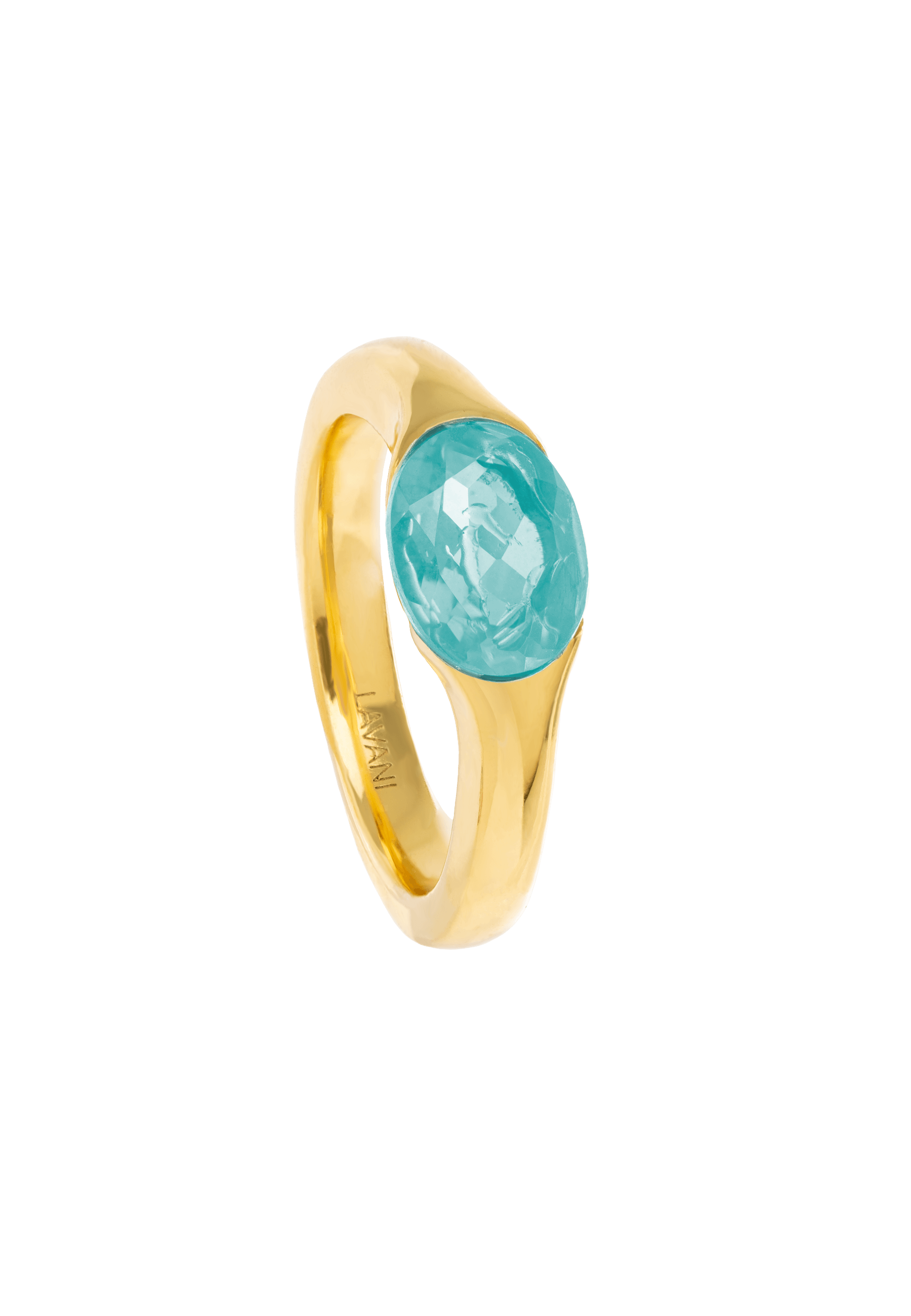 Anillo The Empress Aguamarina