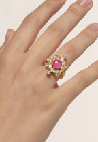 Anillo Altaira Fucsia