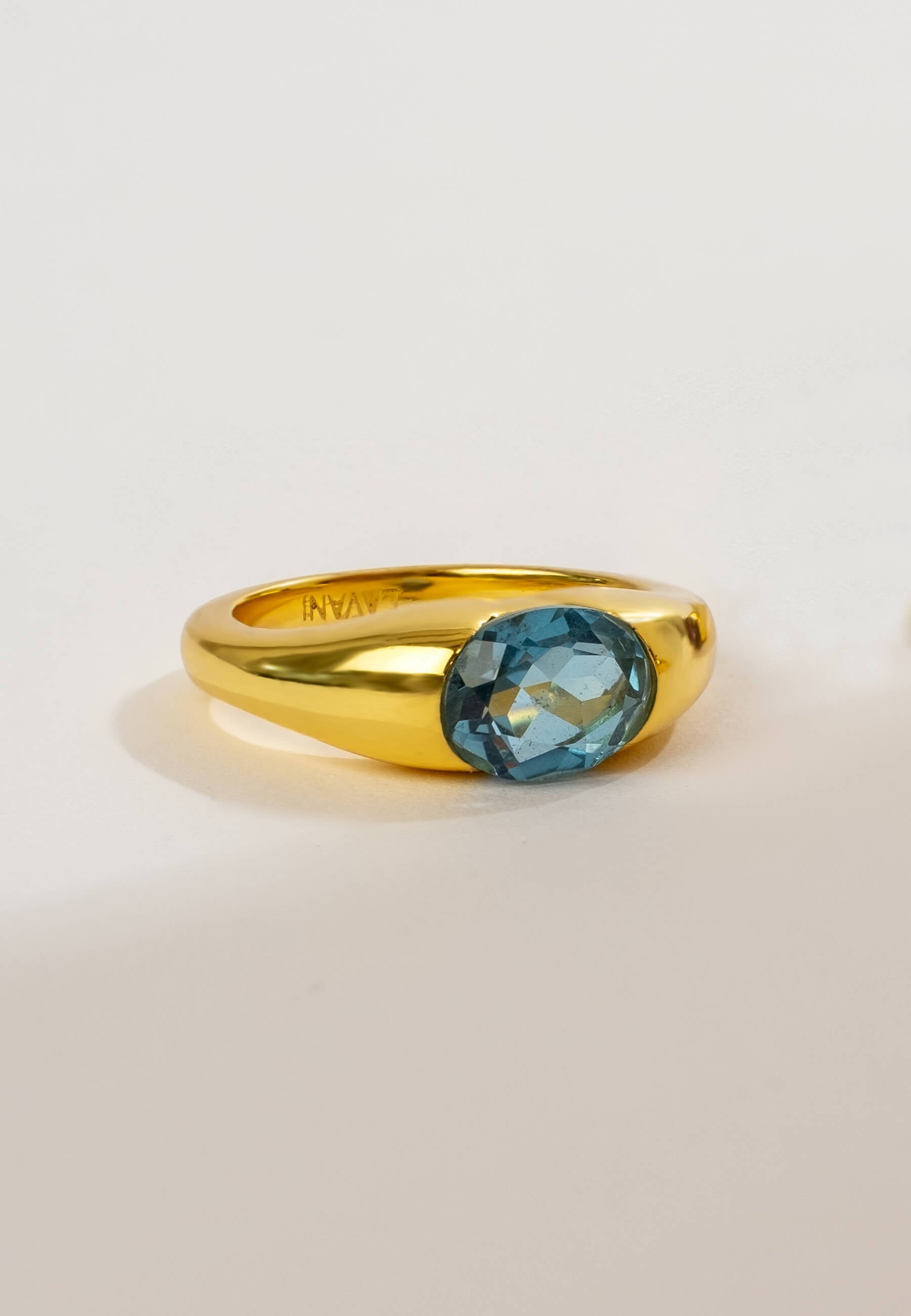 Anillo The Empress Aguamarina