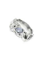 Anillo Judy Aguamarina Plata