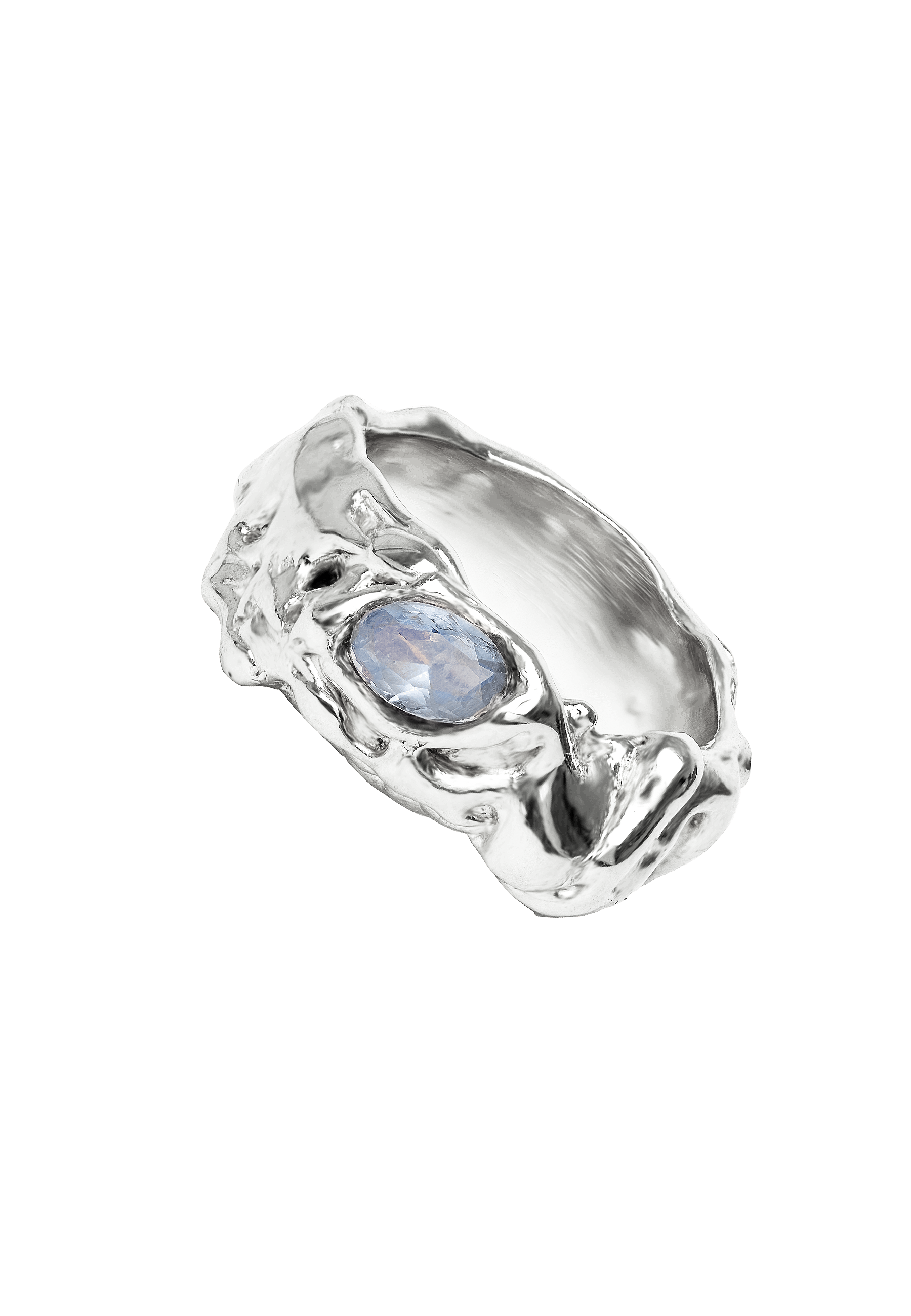 Anillo Judy Aguamarina Plata
