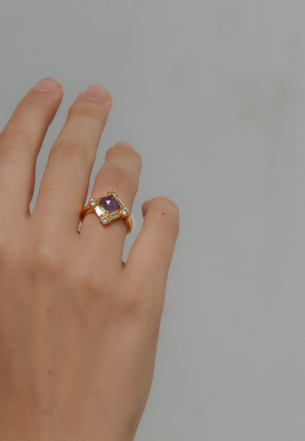 Anillo Polaris Morado