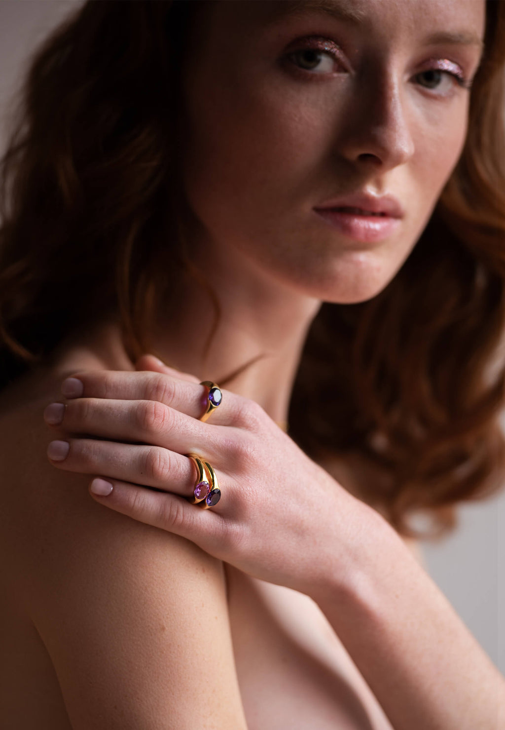 Anillo The Empress Morado
