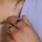 Anillo Kasia Lapislazuli