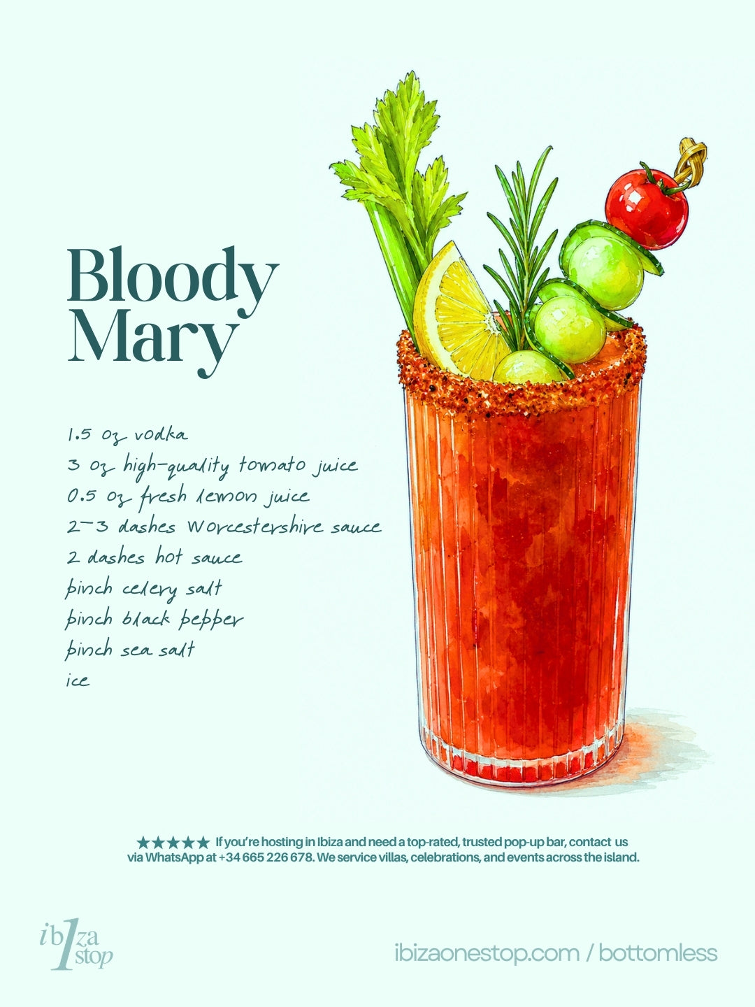 How to make a Bloody Mary 🍅