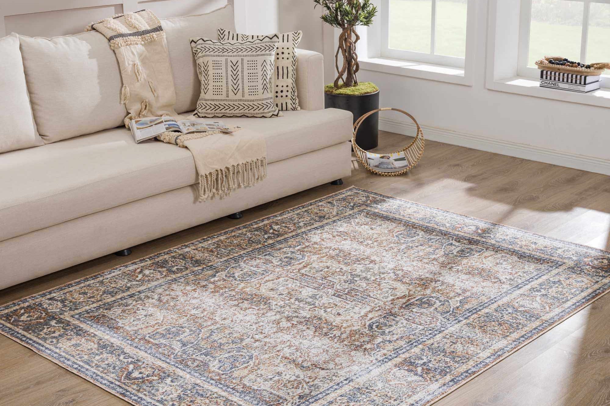 Arias Blue Boutique Washable Rug