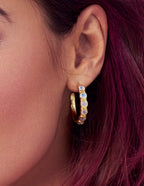 Aros Halley blanco
