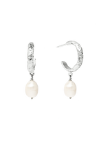 Aros Sadie Pearl Plata