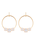 Pendientes Moonlight Blanco