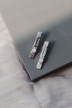 PENDIENTES TOWER CON PIEDRA
