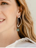 PENDIENTES ANDES CON PIEDRA
